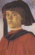 Sandro Botticelli Portrait of a Young Man oil painting artist